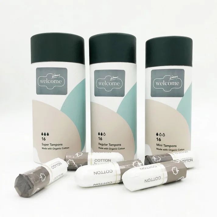 

Security Natural Biodegradable Private Label Multi Pack Powerful Leak Locker Sport Tampon Assorted Hemp Tampons For Women