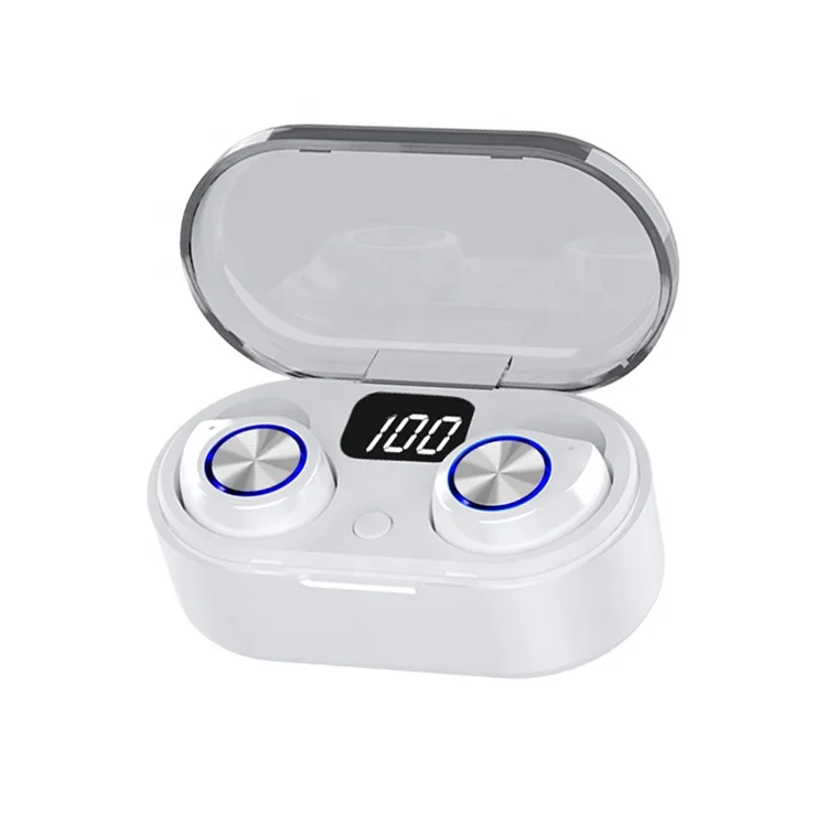 

2021 New High-sound Quality Touch Led Display Waterproof Wireless Headset