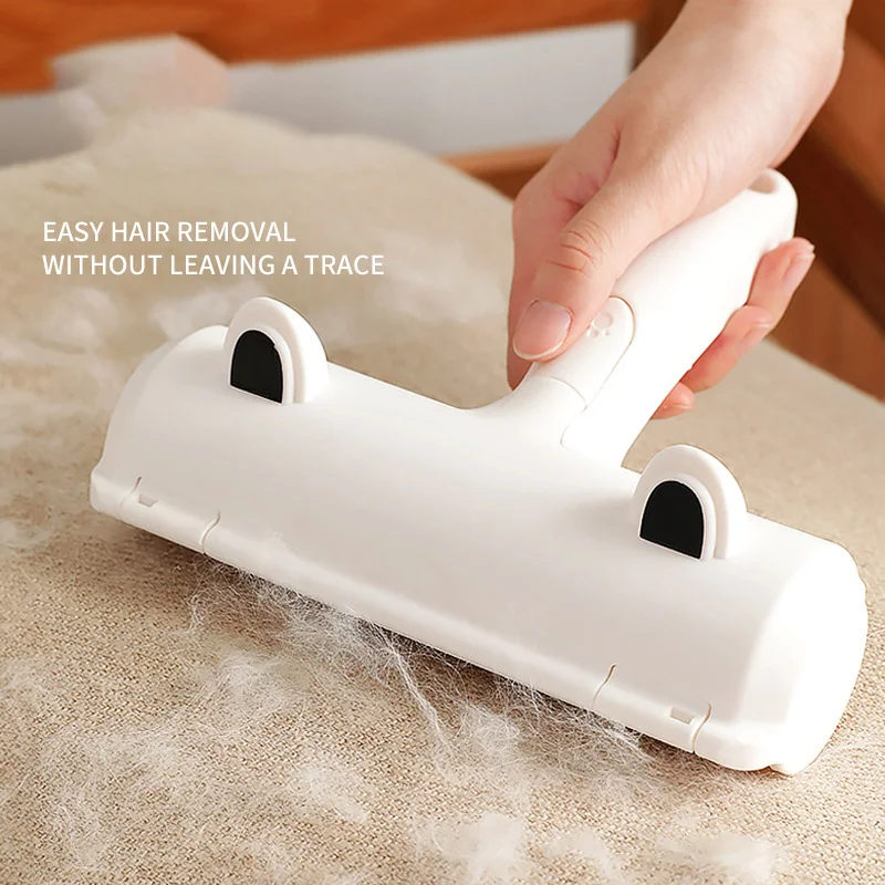 

Pet hair remover roller brush pet hair remover plastic roller Pet hair remover, White