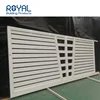 Aluminum metal garden guide rail nice main gate design remote control automatic sliding gate