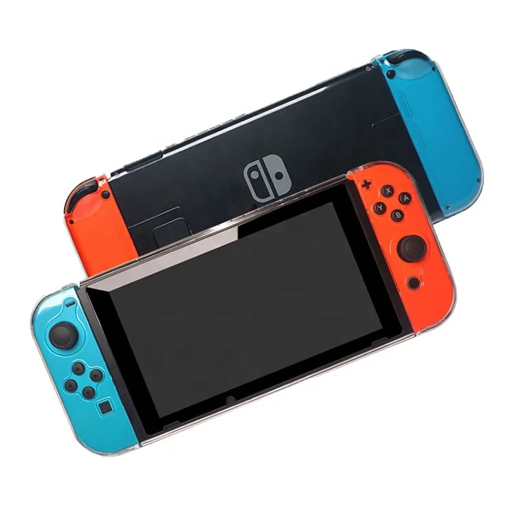 

For Nintendo Switch Game Console Thin Slim Protective TPU Skin Soft Case Cover, Clear