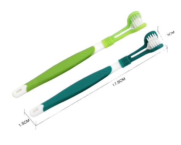 

3D Double Sided Pet Dog Cleaning Toothbrush for Dogs