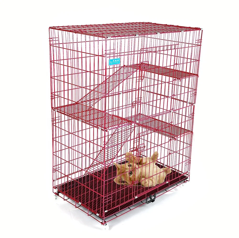 

Lorenzo OEM Jaula Grande Para Perros L-L76xW46xH112 Kandang Hewan Canary Breeding Pet Cages Carriers &Amp Houses Strong Dog Cage, Nano rose red, nano mirror green, paint exploding silver