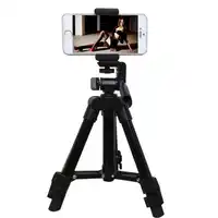 

new mobile phone tripod selfie stick bluetooth remote control desktop phone holder