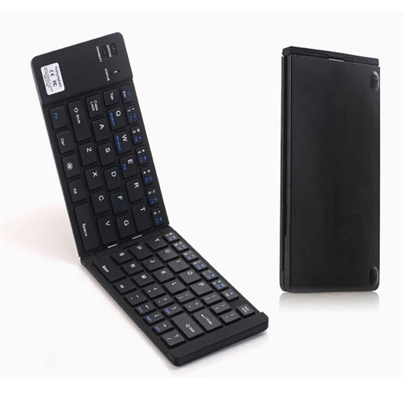 

OEM ODM Portable Ultra Thin F66 Foldable Wireless 66 Keys Gaming Keyboard for Smartphone Tablet Wireless folding Keyboard