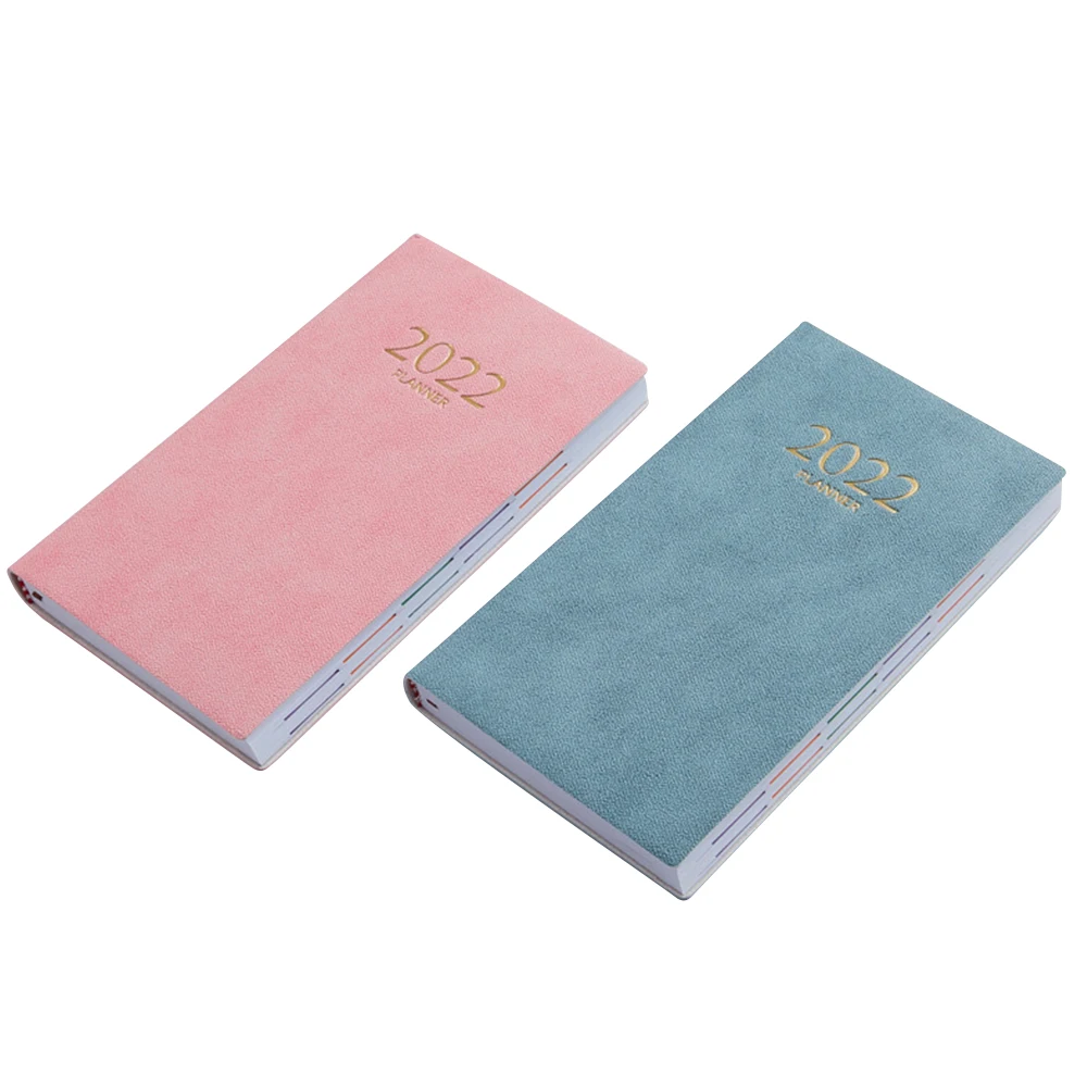 

Hot Selling Wholesale PU Leather 2022 Weekly Planner Diary Journal Custom Notebook