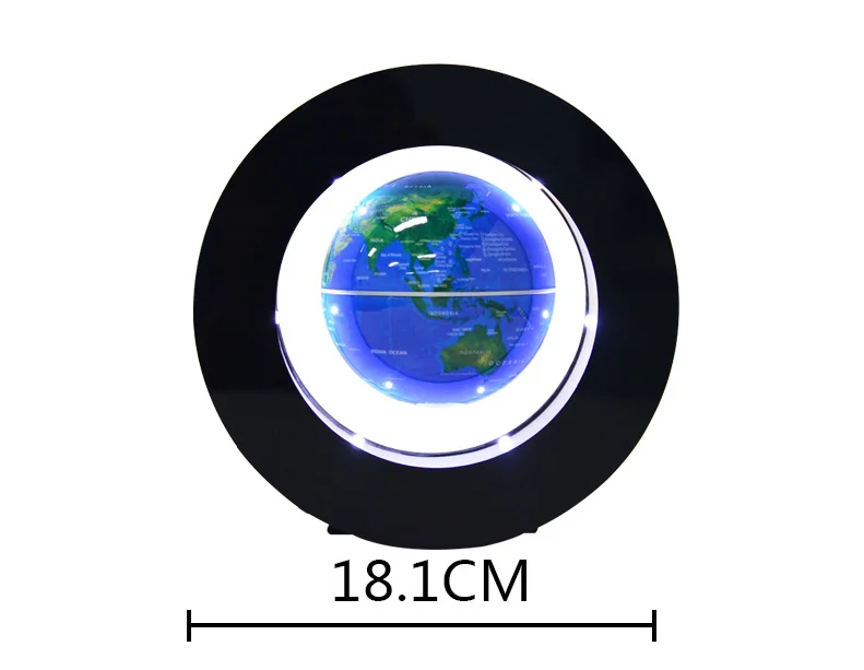 Table Decorative ABS Material AC12V 1000mA 3inch Round Floating Levitation Globe(Globe no Lighting)