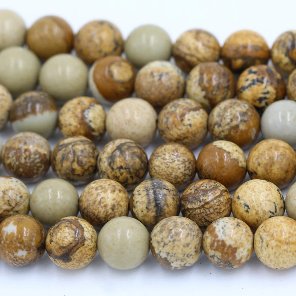 

Natural Round Wood Scentedros Beads Undyed Waxed Ball Spacer Beads Wooden Loose Beads for DIY Jewelry Crafts Making 4-12mm, As picture