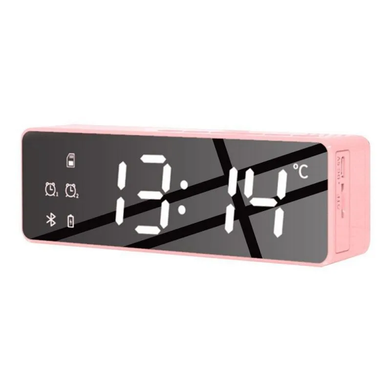 

2022 B119 waterproof smart touch flashlight wireless mini home sound bar speaker hight quality speaker with screen, Black white pink