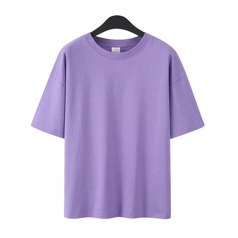 

Everland OEM stock camisetas 210grams printing blank t-shirt personnalisable kaos oblong muscle fit heavy cotton t shirt, 15colors