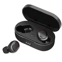 

2020 Smart Earphone Wireless Earbuds Bluetooth V5.0 TWS Stereo Glowing Mini Earbuds with Charging Box 400mah