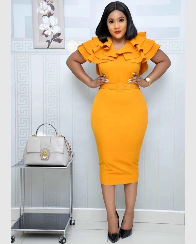 

Wholesale S 3XL Plus Size African Casual Skirt Dresses For Women