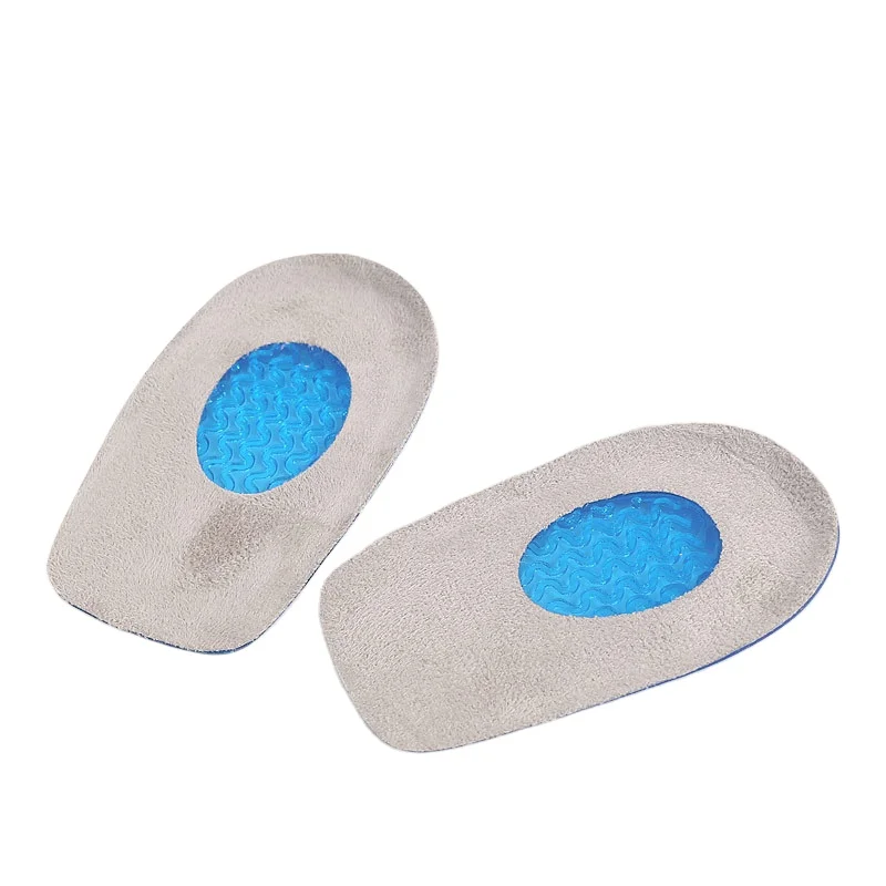 

JIANHUI Gel sport heel cup comfort silicone shoe heel cushion heel protector, Blue