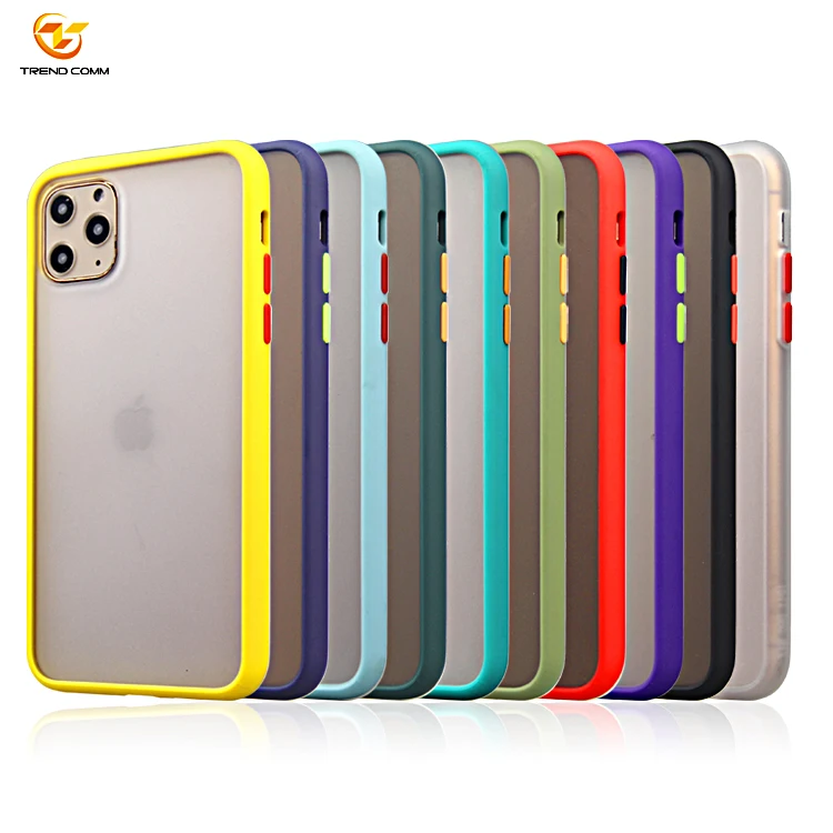 

For iPhone 11 Pro Max Custom Plastic Frosted Hard Clear Acrylic Phone Case