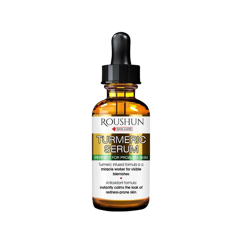 

ROUSHUN Turmeric Oil Extract and Jojoba Oil for Face. Antioxidant Formula with Rose Health Care Gel Female Regular Size 30ML