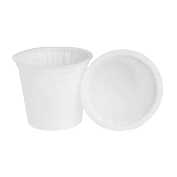 

Plastic empty coffee capsule cheapest k cup coffee capsule paper filters factory wholesale, White black