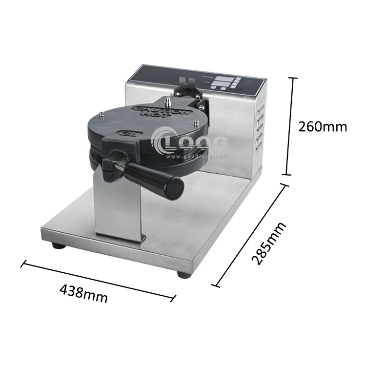 Nonstick Electric 110v 220v Bubble Waffle Making Machine Commercial