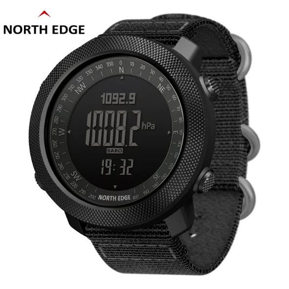 

Outdoor Sports Smart Watch NORTH EDGE APACHE Full Metal Mountaineering Swimming Multifunction Watch