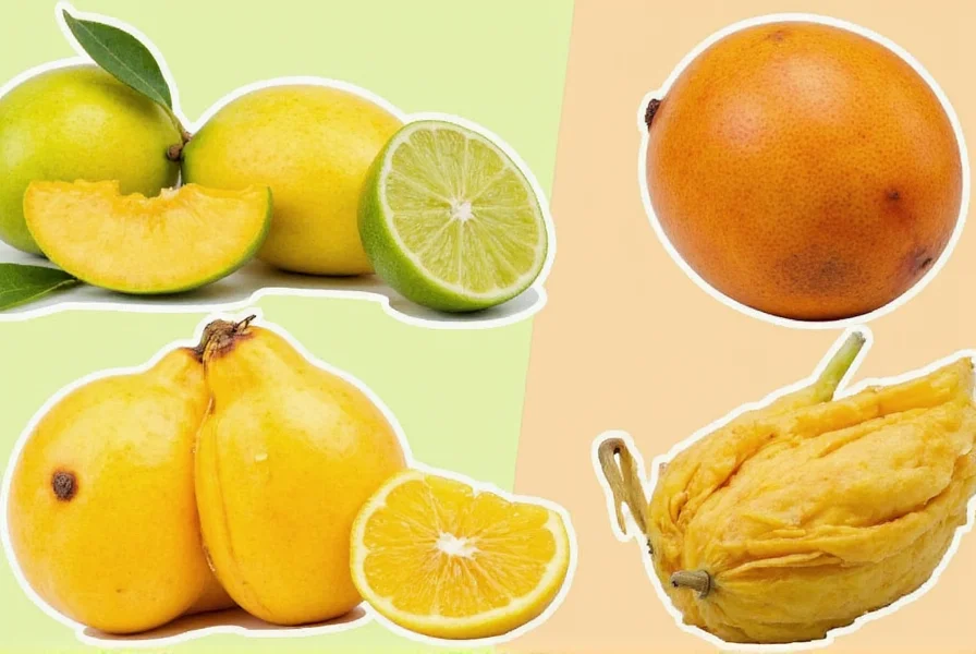 Mango slices next to a bowl of colorful spices