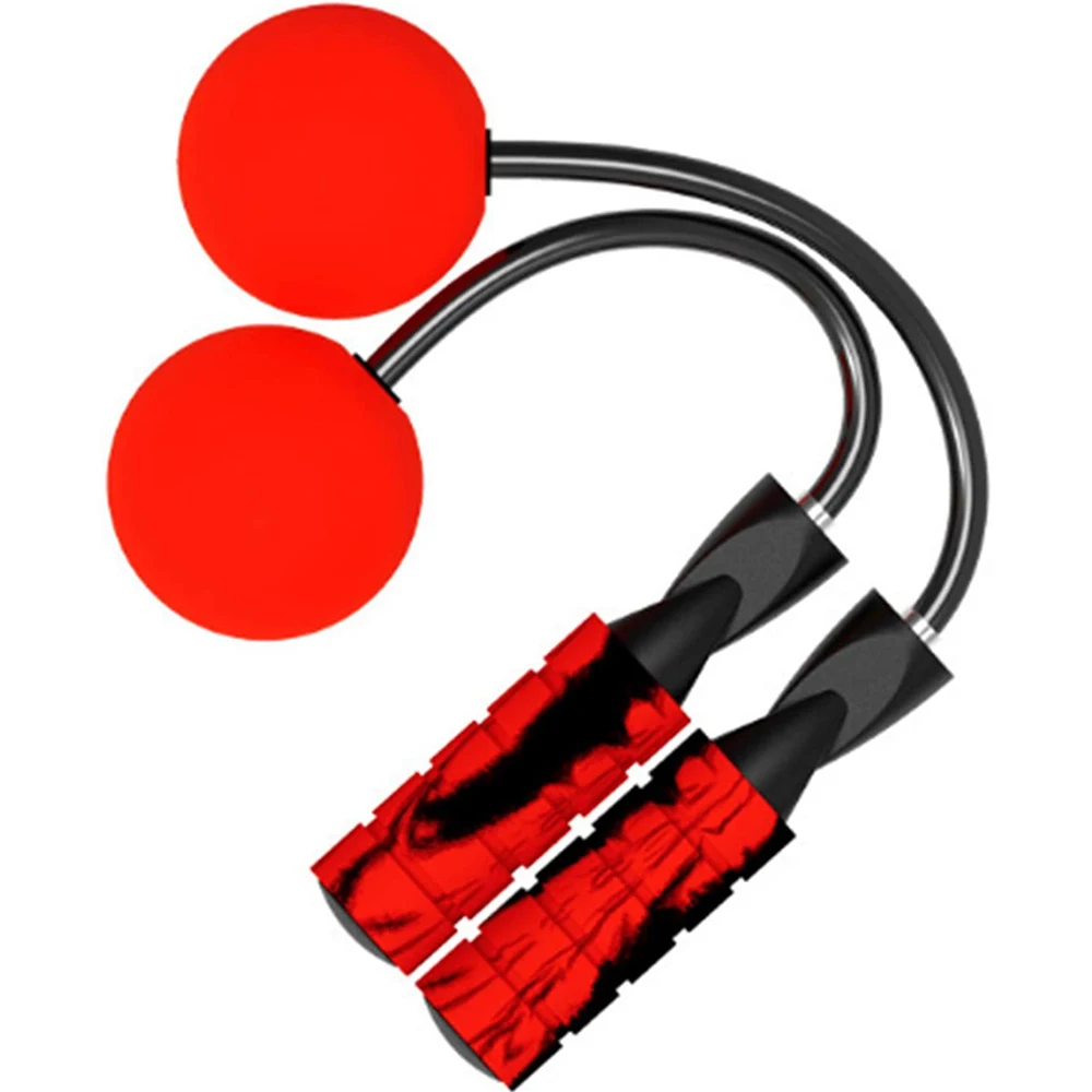 

2020 hot sale 70mm ball outdoor adult fitness slimming exercise keep fit cordless weighted jump skipping rope