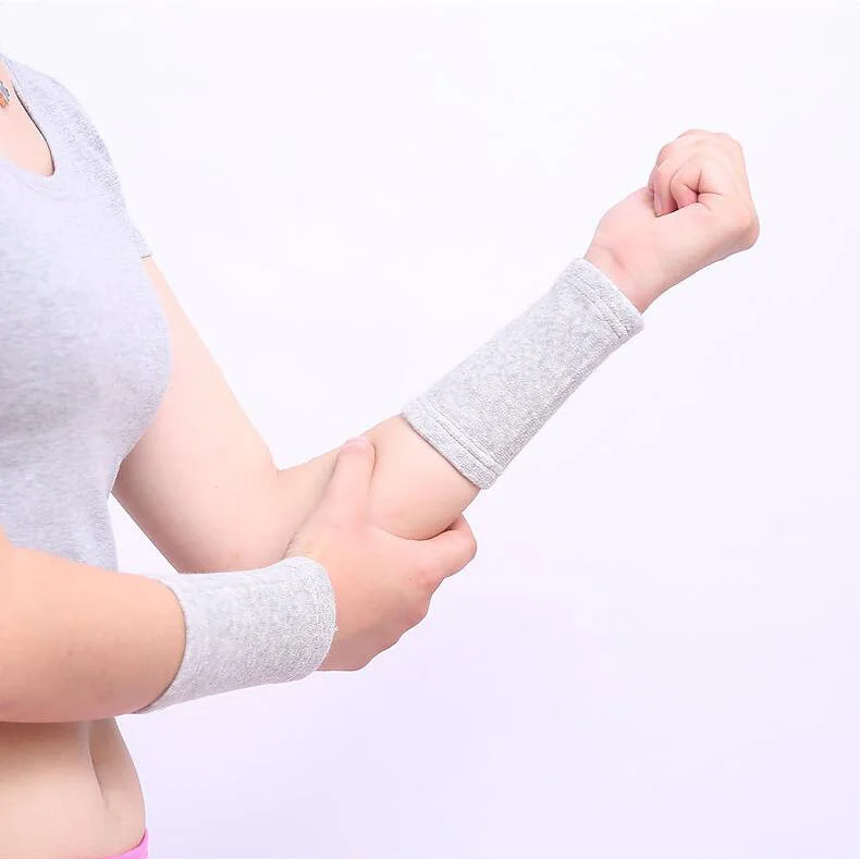 

High Quality Unisex Elastic Sweat Absorbing Wrist Braces Protector Fitness Basketball Sports Wrist Guard
