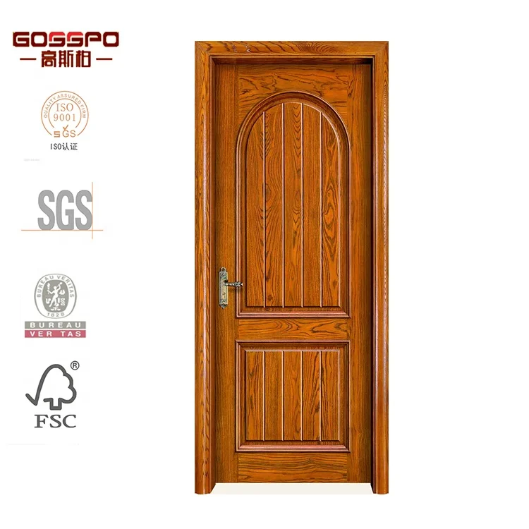Decoration Interior Solid Wooden Door Used Solid Wood Interior