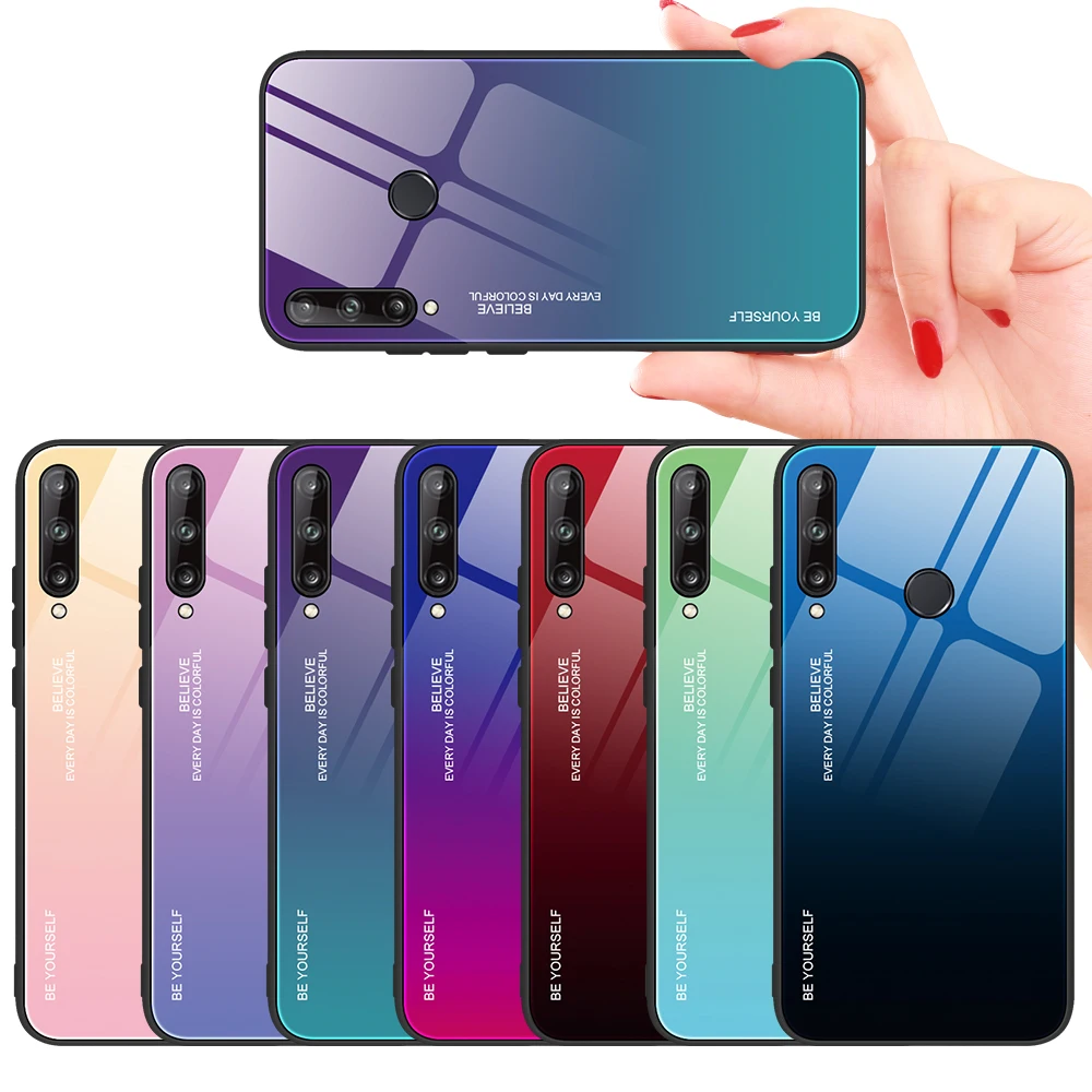 

Gradient simple fashion For HUAWEI P40 Lite E mobile phone case silicone protective sleeve, 7colors