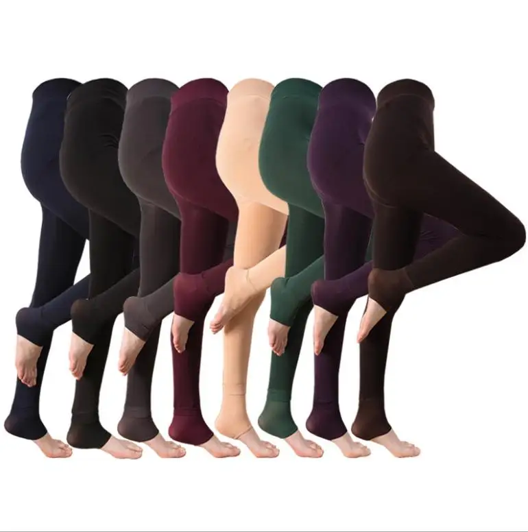

Wholesale Winter Cheap Thermal Seamless Leggings For Women 200 g Thicken Warm Fleece Fuzzy Warm Women Leggings, 8 colors