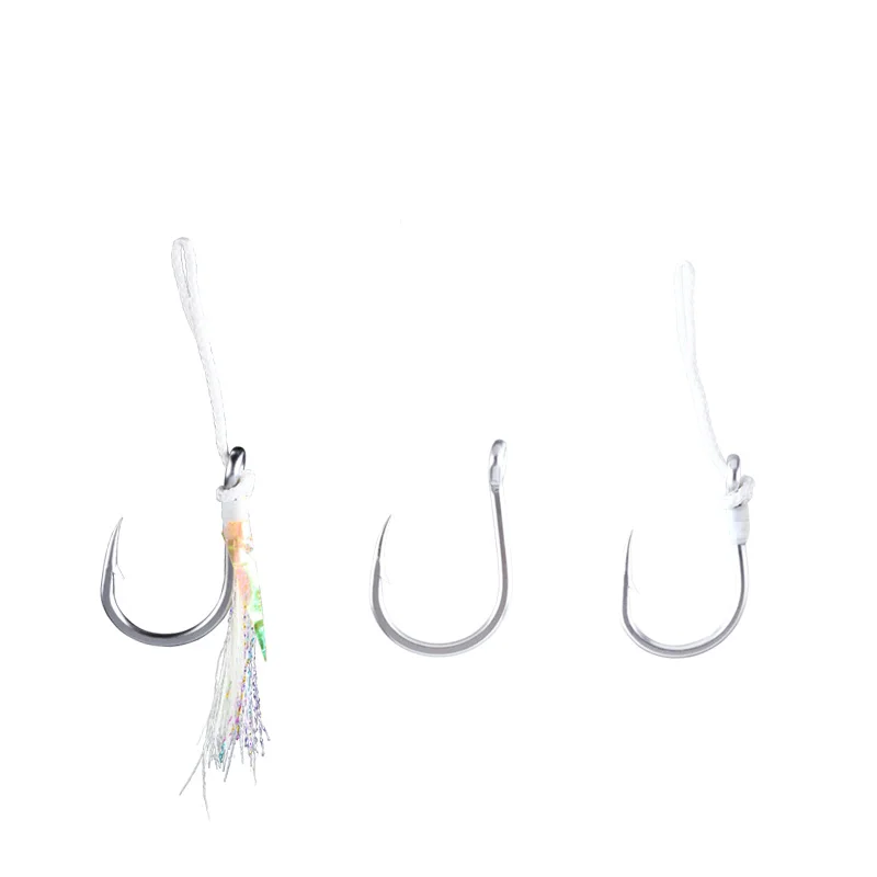 

Ecooda Brand Black Zoom Sea Fishing Hook Jigging Assist Hook