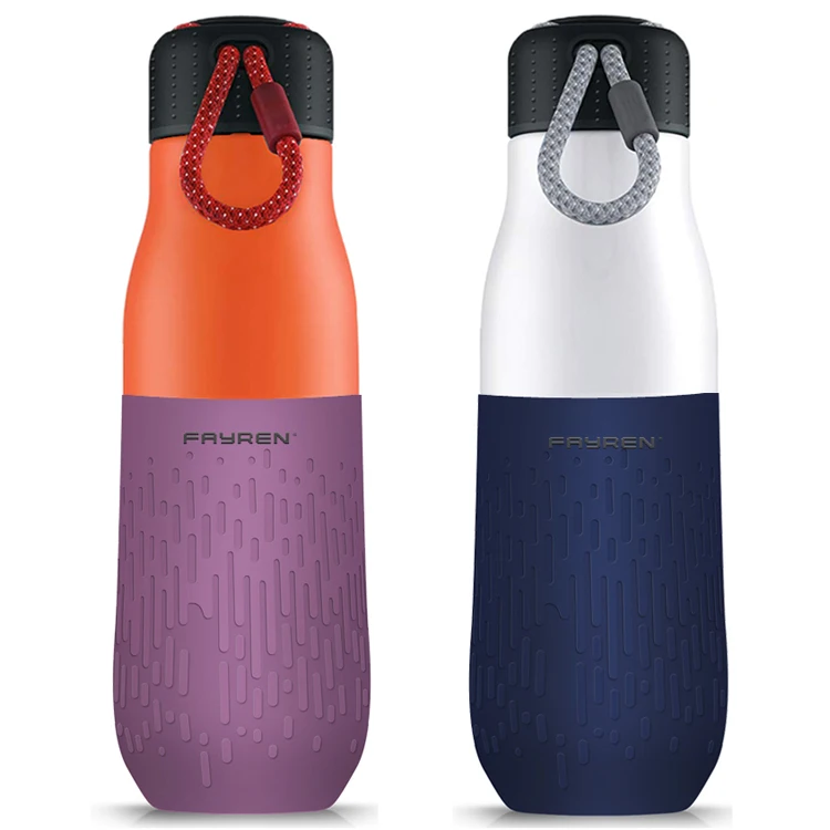 

Eco friendly bpa free leak proof double wall stainless steel metal wide mouth gym thermos drinking water bottle promotional, Customized color