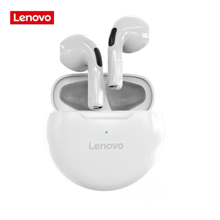 

2021 Original Lenovo HT38 Earphone with Charging Box TWS Wireless BT 5.0 audifonos Intelligent Noise Reduction earbuds