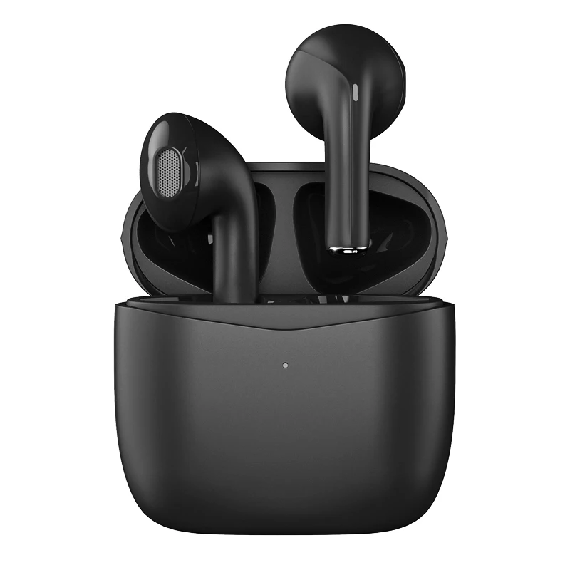 

46mm high Ture Wireless Double Earphones Earpieces Stereo Music Headset for iphone and all smartphones
