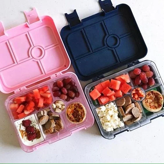 

Kids popular tritan Lunch Box leakproof school bento box, Blue/green/pink/purple