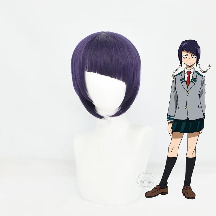 

Funtoninght Japanese anime My Hero Academia cosplay wigs synthetic Jiro Kyoka cosplay wigs for lovers, Pic showed