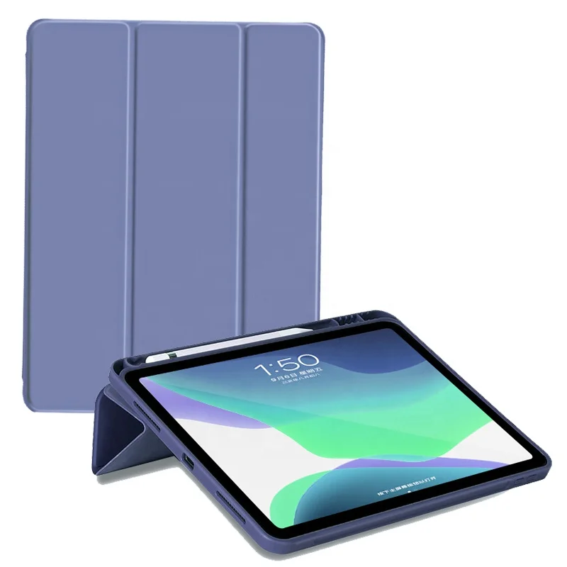 

PU leather with pencil slot case for iPad 10.9 case for iPad Air 4 case