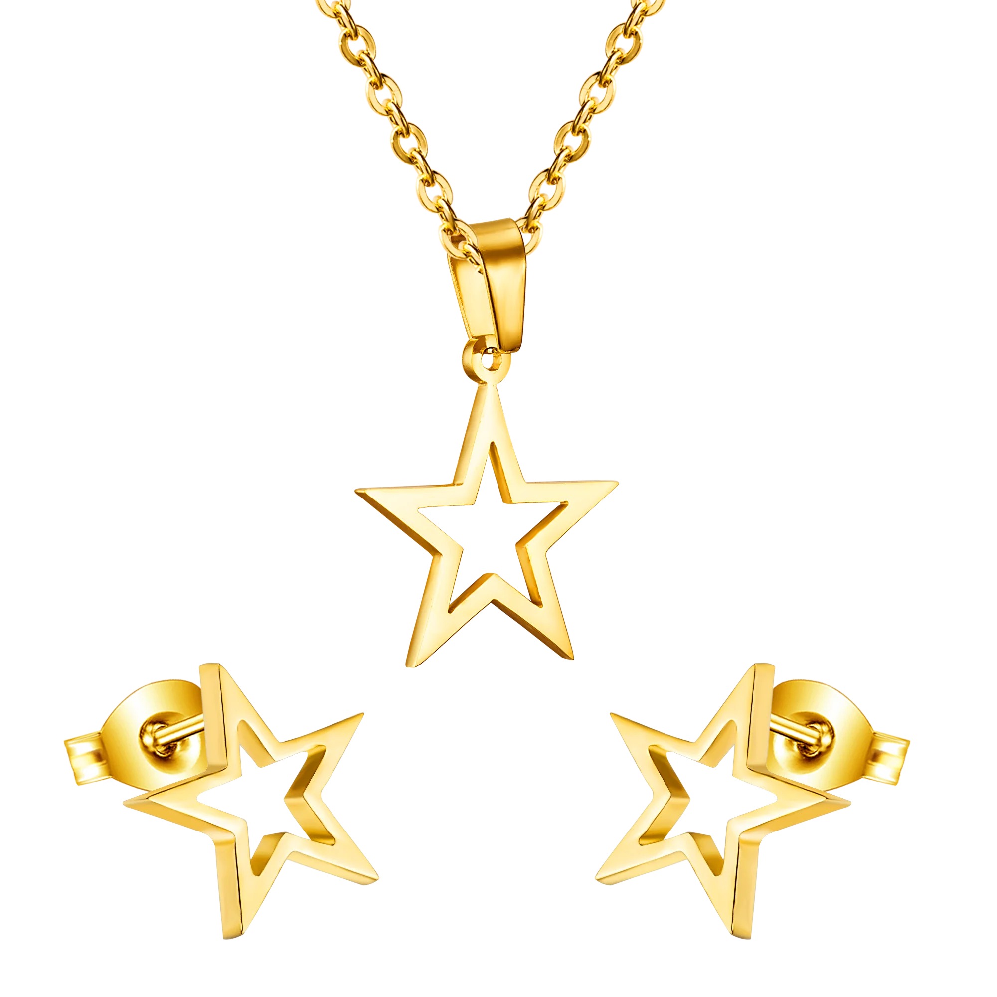 Charm Stainless Steel Star Pen