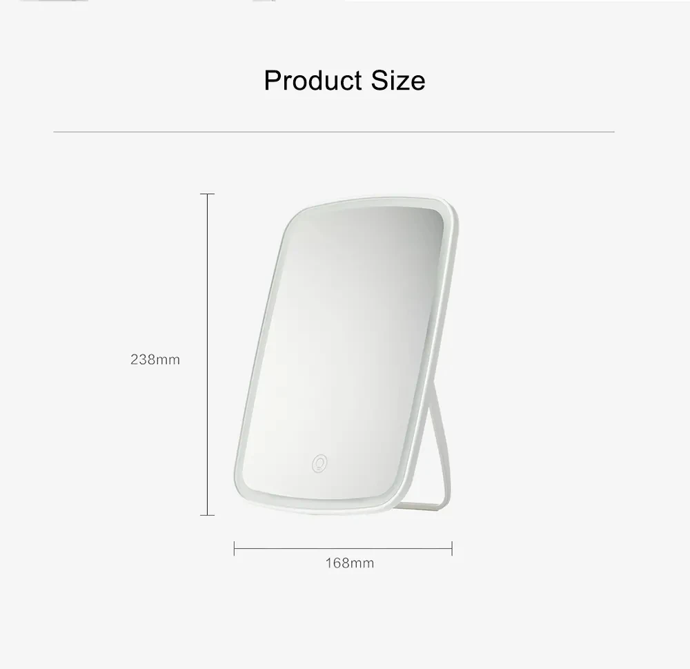 Original Xiaomi Mijia Intelligent Portable Makeup Mirror Desktop Led