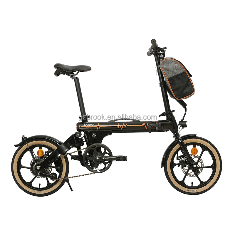 

Dropshipping 2021 new arrivals 36v 250w jaunty 16" folding light ebike city bicycle for adults foldable electrical assisted bike, Black/red/orange/yellow/green