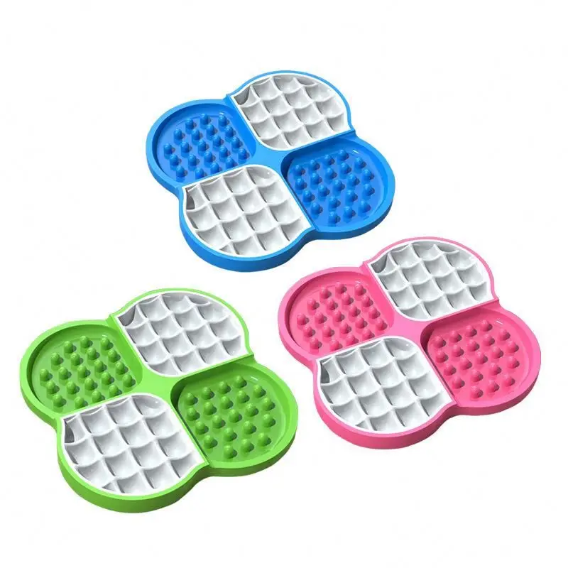 

new design pet food bowl slow chuck ,NAYbp pet slow food bowl with anti-slip mats