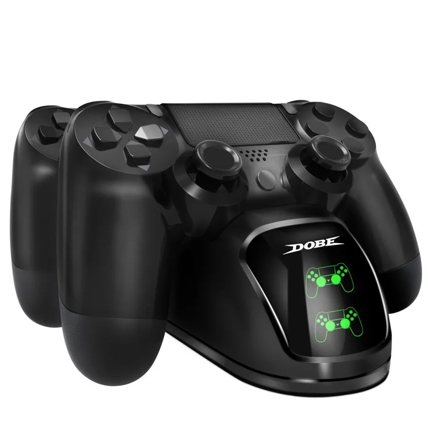 

Charger Charging Dock Station Dual USB with LED Indicators Joystick Gamepad Charger for Playstation 4/Slim/Pro Controller