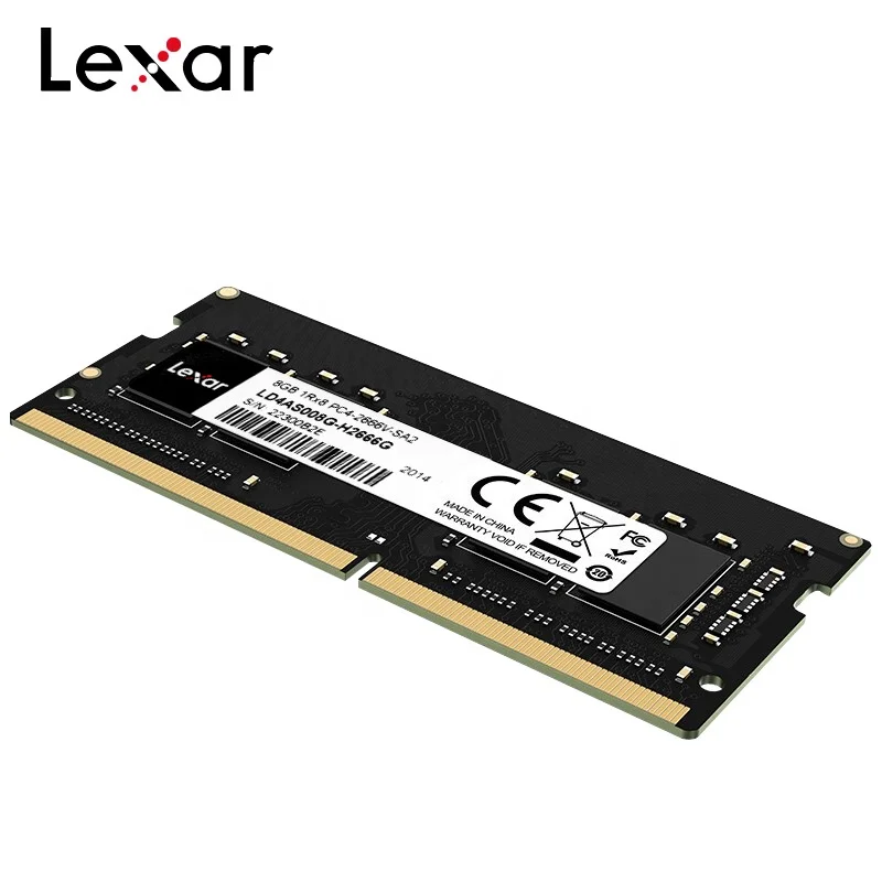 

100% Original Lexar DDR4 16GB 32GB 8GB 4GB 2666MHz notebook ram 260pin PC4-21300 memory ram SODIMM for laptop