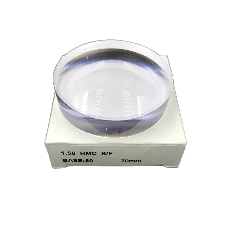 

Optical Lens Manufacture 1.56 Semi finished lens HMC SF Blanks Wholesale Price