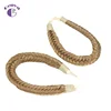 Beauty Works Fishtail Plait Hairband braided headband in natural colors