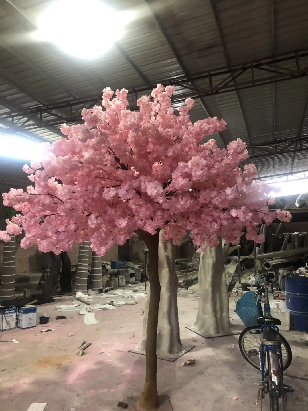 Tree With Artificial Flower 1.8 M,Can Be Customized Size Color
