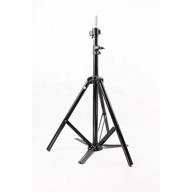 

Professional Hair Salon Adjustable Mannequin Training Head Wig Stand Holder Iron Tripod Suitable For Use To Display Hairstyles