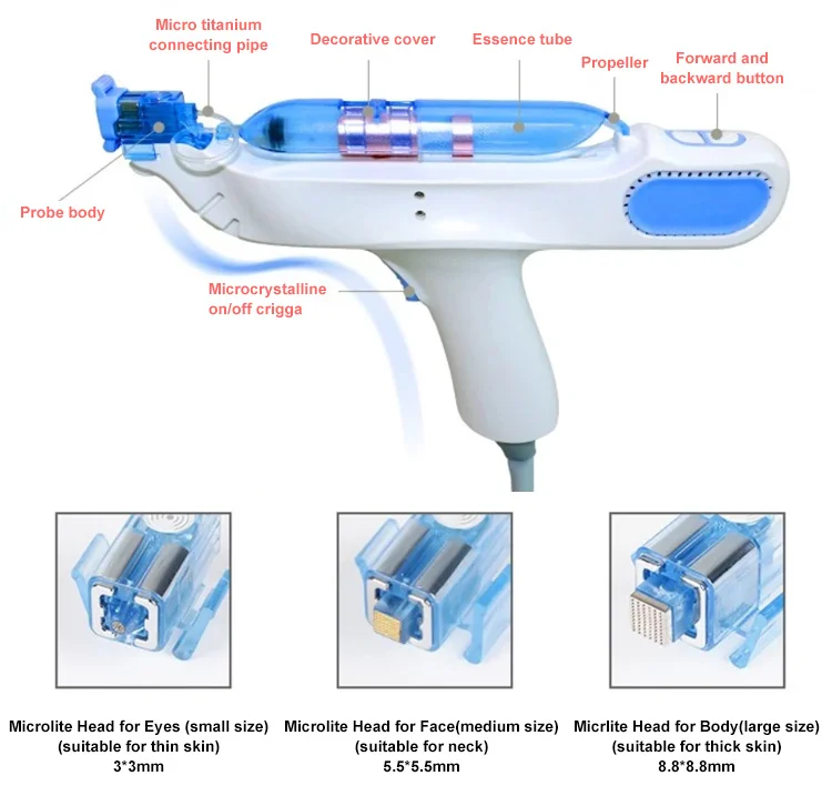 Beauty Salon Products Improve Skin Deep Cleaning Mesotherapy Gun Skin Rejuvenation Microcrystalline No-needle Mesotherapy