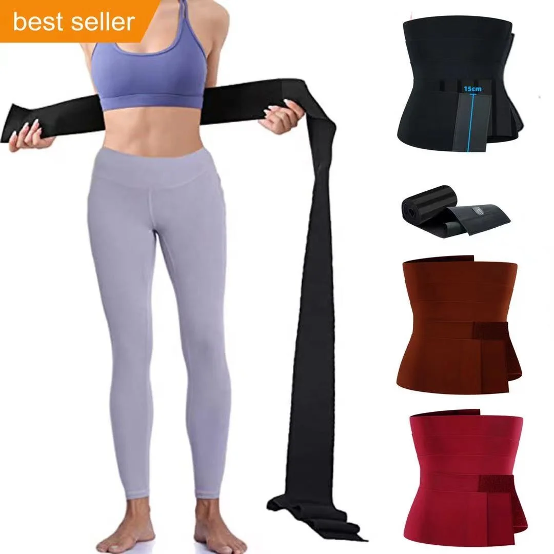 

Tiktok Quick Snatch Bandage Wrap For Women, Lumbar Waist Support Trainer,Women Slimming Back Braces Postpartum Recovery Tummy Wr, Black