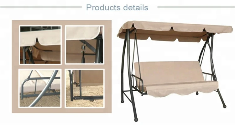 
2persom seaters patio double white folding chair for adults indoor gazebo patio swing 