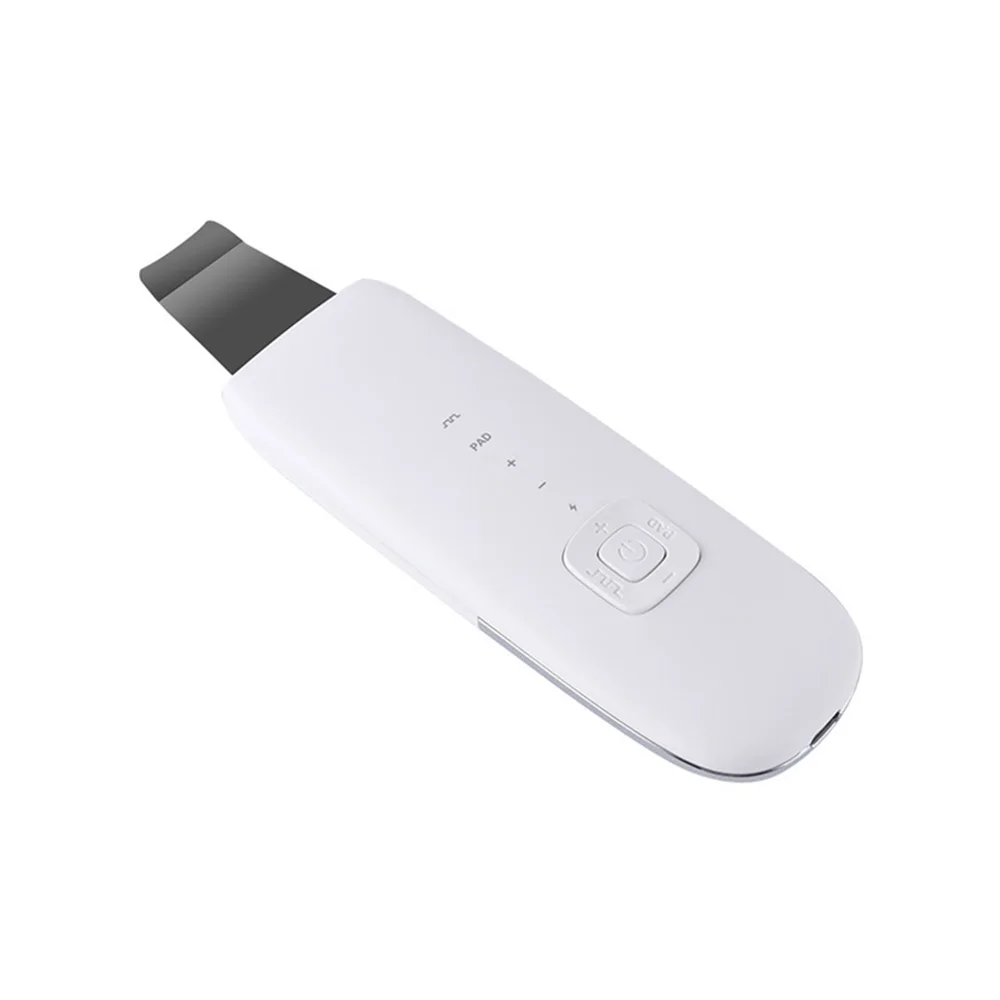 

High Quality Deep Cleaning Ultrasonic Ionic Skin Scrubber, White