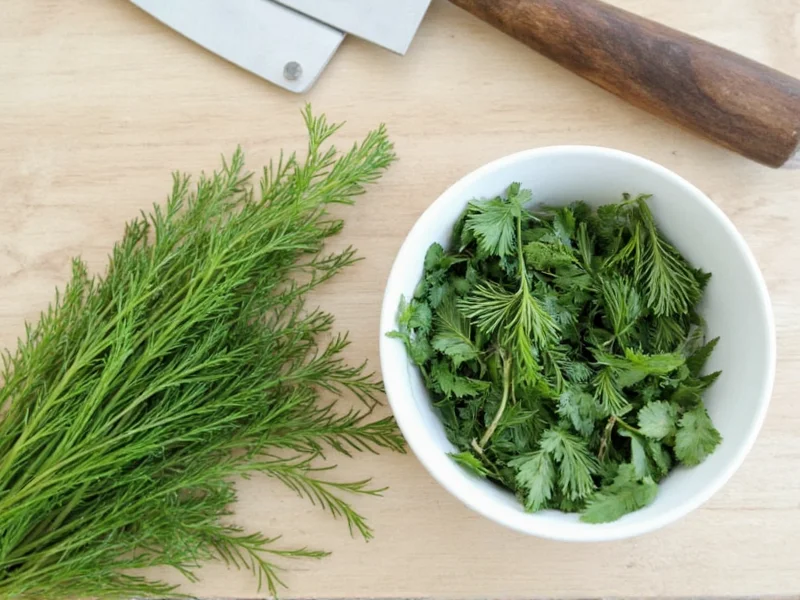 3/4 Cup Fresh Dill to Dried: Exact Conversion Ratio
